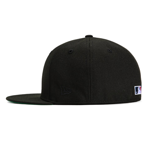 New Era 59Fifty Black Dome Minnesota Twins 50th Anniversary Patch Hat - Black