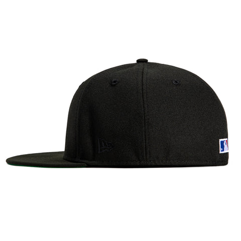 New Era 59Fifty Black Dome Toronto Blue Jays 40th Anniversary Patch Alternate Hat - Black