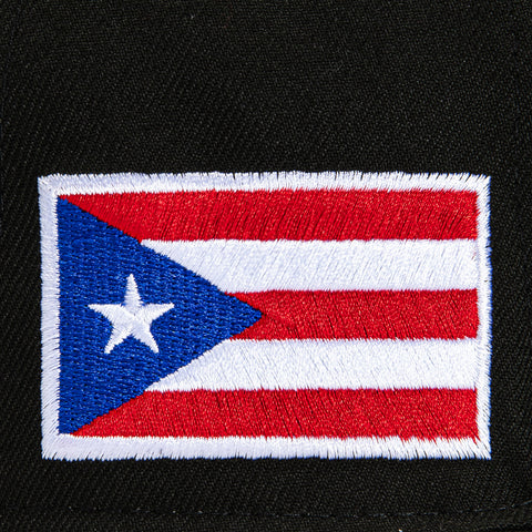 New Era 59Fifty Puerto Rico World Baseball Classic Word Hat - Black, Gold