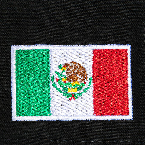 New Era 9Forty A-Frame Mexico World Baseball Classic Snapback Hat - Black