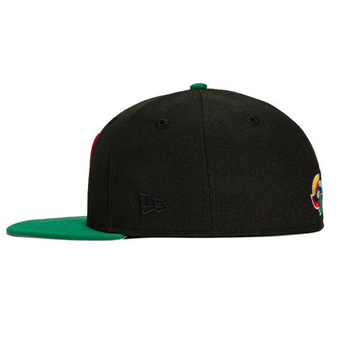 New Era 59Fifty Mexico World Baseball Classic Hat - Black, Kelly