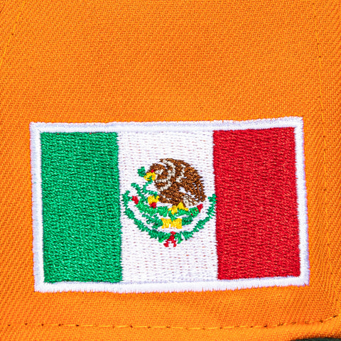 New Era 59Fifty Mexico World Baseball Classic Jersey Hat - Light Orange, Green