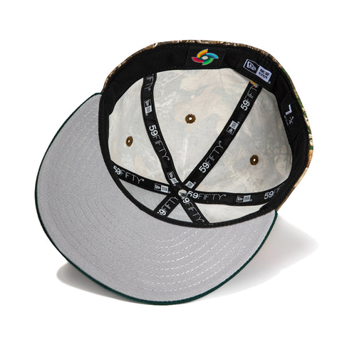 New Era 59Fifty Mexico World Baseball Classic Hat - RealTree, Green