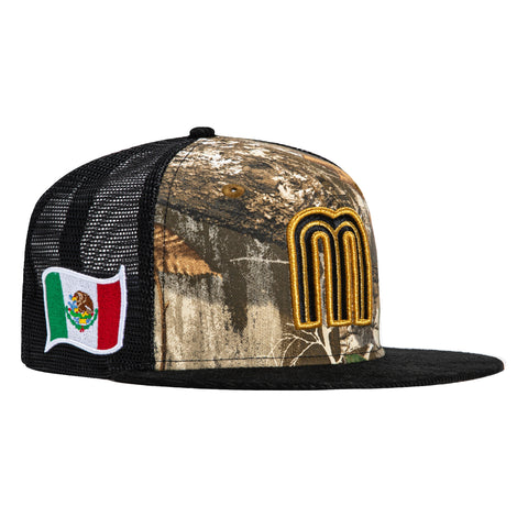 New Era 59Fifty Mexico World Baseball Classic Trucker Hat - RealTree, Black