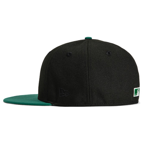 New Era 59Fifty New York Yankees 1998 World Series Patch Hat - Black, Green