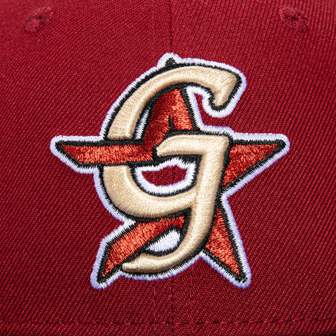 New Era 59Fifty Greenville Astros Hat - Brick, Black