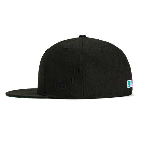 New Era 59Fifty Black Dome San Diego Padres Petco Park Patch City Hat - Black