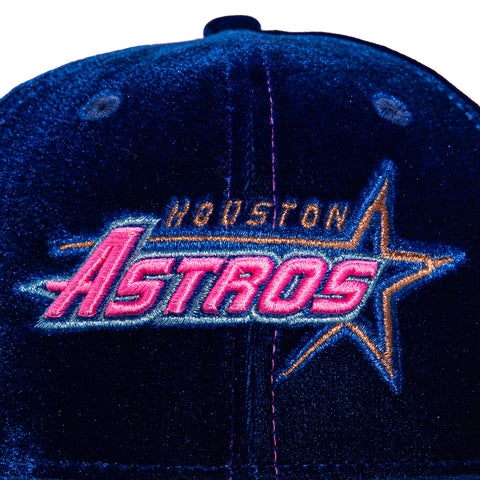 New Era 59Fifty Velvet Houston Astros Astrodome Patch Word Hat - Royal