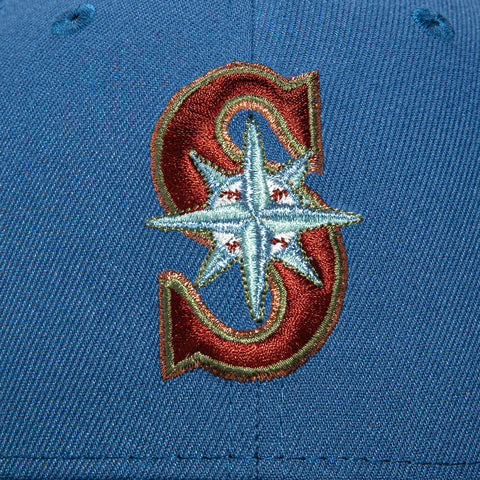 New Era 59Fifty Seattle Mariners 2023 All Star Game Patch Hat - Indigo, Olive