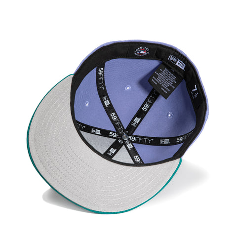 New Era 59Fifty Seattle Mariners 2023 All Star Game Patch Hat - Lavender, Teal