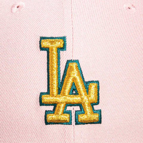 New Era 59Fifty Los Angeles Dodgers 40th Anniversary Stadium Patch Hat - Pink, Green