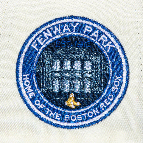 New Era 59Fifty Boston Red Sox Fenway Park Patch Hat - White, Royal