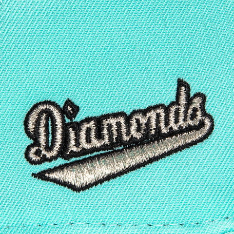 New Era 59Fifty Blue Tint Waterloo Diamonds Logo Patch Hat - Mint