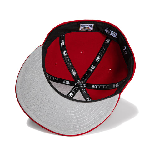 New Era 59Fifty San Francisco Giants 50th Anniversary Patch Hat - Red, White