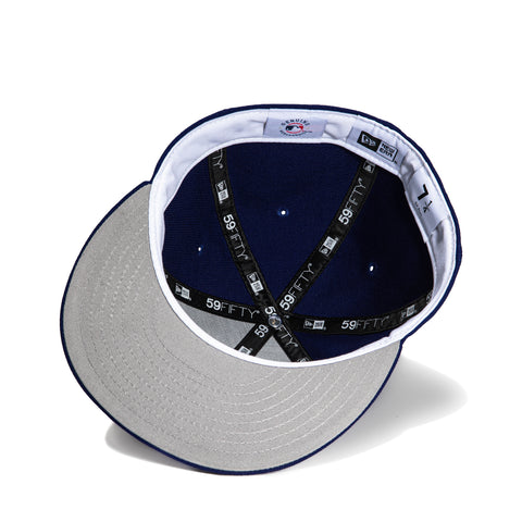 New Era 59Fifty Los Angeles Dodgers Upside Down Hat Royal, White
