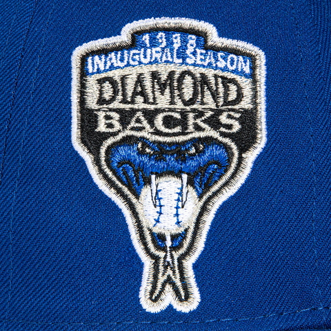 New Era 59Fifty Arizona Diamondbacks Inaugural Patch A Hat - Royal, Black, White