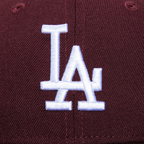 New Era 59Fifty Los Angeles Dodgers 40th Anniversary Stadium Patch Hat - Maroon
