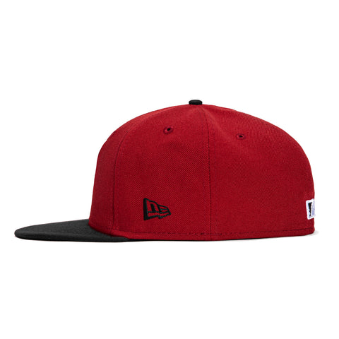 New Era 59Fifty Authentic Collection Arizona Diamondbacks 2024 Home A Hat - Cardinal, Black