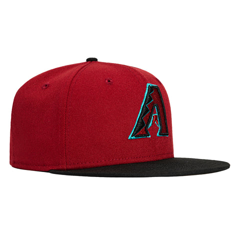 New Era 59Fifty Authentic Collection Arizona Diamondbacks 2024 Home A Hat - Cardinal, Black