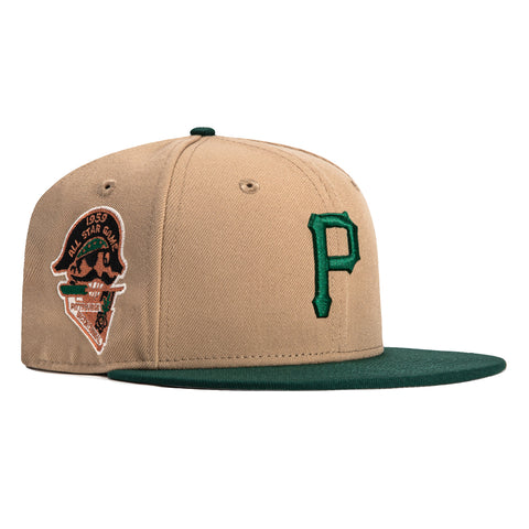 New Era 59Fifty Pittsburgh Pirates 1959 All Star Game Patch Hat - Khaki, Green
