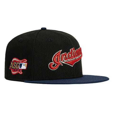 New Era 59Fifty Cleveland Guardians 2019 All Star Game Patch Word Hat - Black, Navy