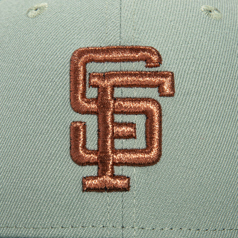 New Era 59Fifty San Francisco Giants 1989 World Series Patch Hat - Mint, Green