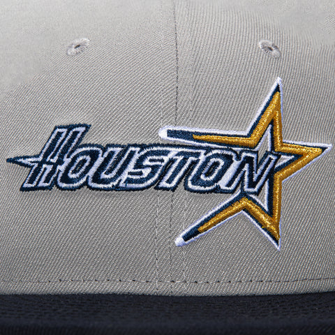 New Era 59Fifty Houston Astros 35th Anniversary Patch Hat - Grey, Navy