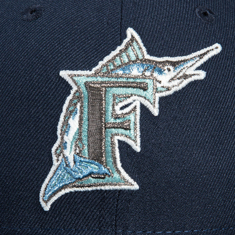 New Era 59Fifty Galaxy Pack Miami Marlins 30th Anniversary Patch Hat - Navy