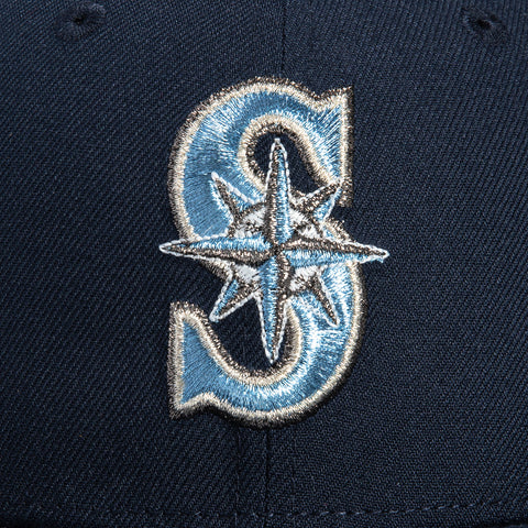 New Era 59Fifty Galaxy Pack Seattle Mariners 25th Anniversary Patch Hat - Navy