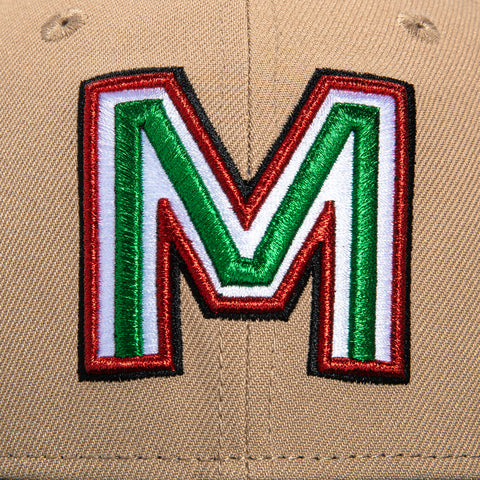 New Era 59Fifty Mexico 2024 Serie Del Caribe Patch Hat - Tan, Green