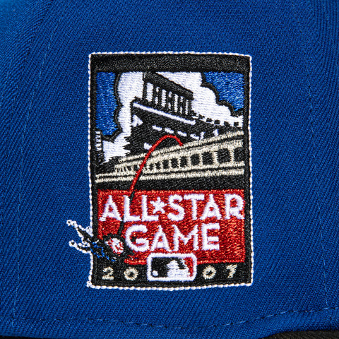 New Era 59Fifty San Francisco Giants 2007 All Star Game Patch Hat - Royal, Black, Red, Metallic Silver