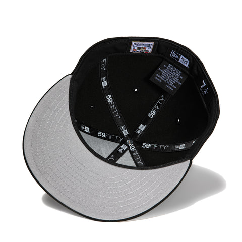 New Era 59Fifty San Francisco Giants 20th Anniversary Patch Hat - Black, Metallic Silver, Red