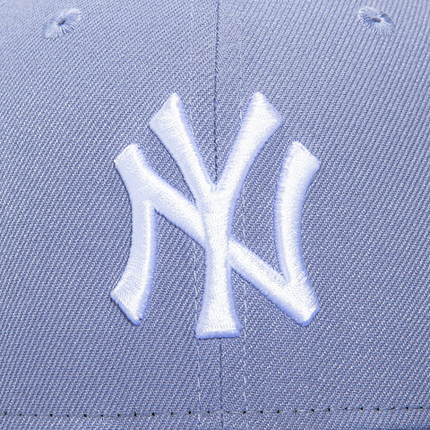 New Era 59Fifty New York Yankees 1999 World Series Patch Hat - Lavender