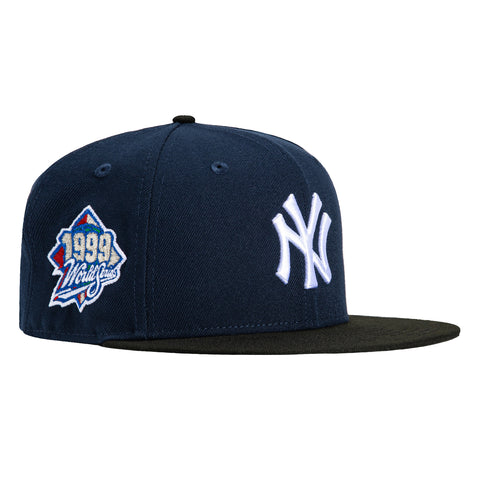 New Era 59Fifty New York Yankees 1999 World Series Patch Hat - Navy, Black