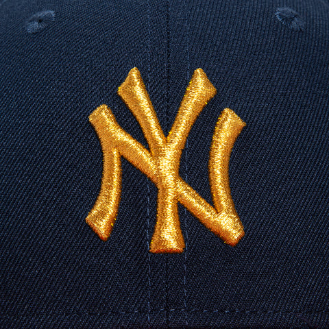 New Era 59Fifty New York Yankees 1996 World Series Patch Hat - Navy, Red, Metallic Gold