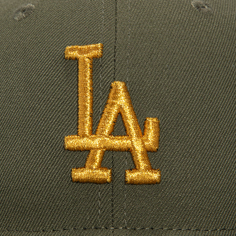 New Era 59Fifty Los Angeles Dodgers Viva Los Dodgers Patch Hat - Olive