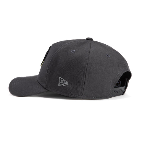 New Era 9Forty A-Frame Arizona Diamondbacks Inaugural Patch D Snapback Hat - Graphite, Metallic Copper
