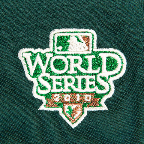 New Era 9Forty A-Frame San Francisco Giants 2010 World Series Patch Snapback Hat - Green, White