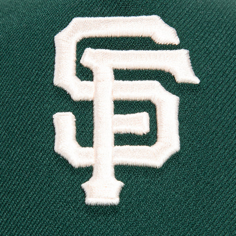 New Era 9Forty A-Frame San Francisco Giants 2010 World Series Patch Snapback Hat - Green, White