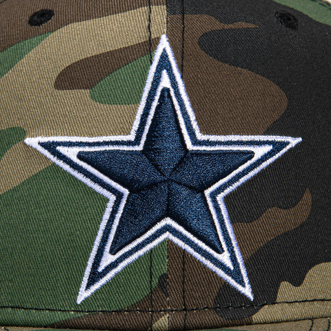 New Era 9Fifty Dallas Cowboys Star Trucker Snapback Hat - Camo