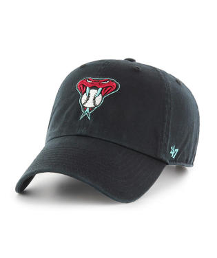 47 Brand Arizona Diamondbacks Snakehead Cleanup Adjustable Hat - Black