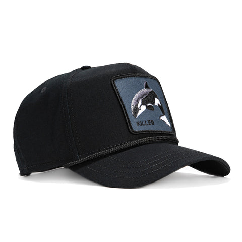 Goorin Bros Killer Whale Adjustable Canvas Hat - Black
