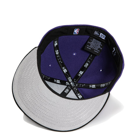 New Era 59Fifty Phoenix Suns Logo Patch El Valle Hat - Purple, Black