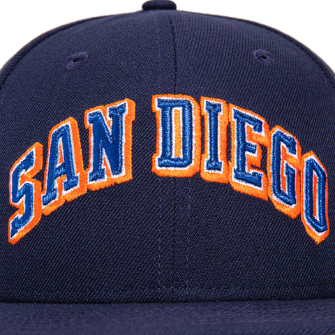 New Era 59Fifty San Diego Padres 1998 World Series Patch Arch Hat - Light Navy