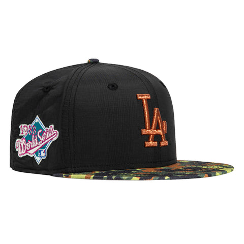 New Era 59Fifty Outdoors Los Angeles Dodgers 1988 World Series Patch Hat - Black, Camo