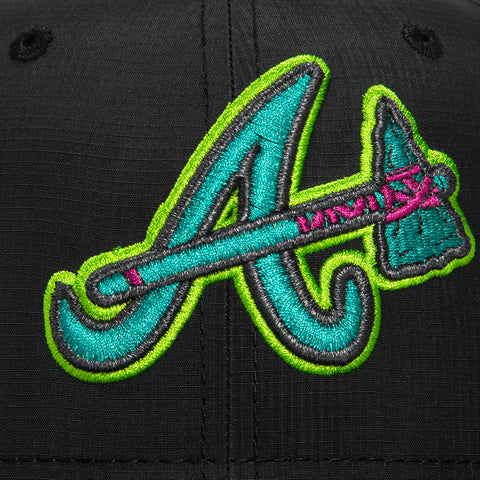 New Era 59Fifty Outdoors Atlanta Braves 40th Anniversary Patch Alternate Hat - Black, Camo