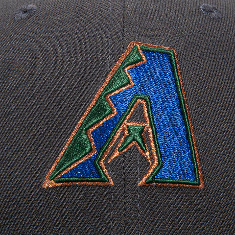 New Era 59Fifty Arizona Diamondbacks 20th Anniversary Patch A Hat - Graphite, Green
