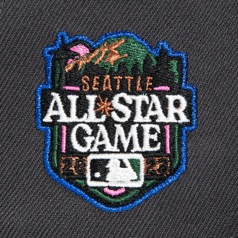 New Era 59Fifty Seattle Mariners 2023 All Star Game Patch Hat - Graphite, Green