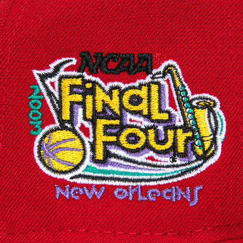 New Era 59Fifty Ohio State Buckeyes 2003 Final Four Patch Hat - Red