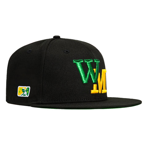 New Era 59Fifty Wichita Wind Surge Monrovians Hat - Black, Green, Gold